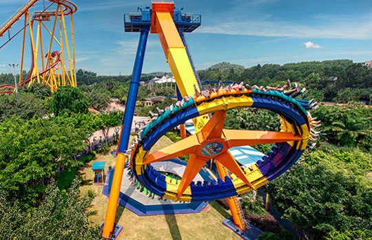 東莞玖容增壓缸公司“廣州長隆一日游”:超級(jí)大擺錘